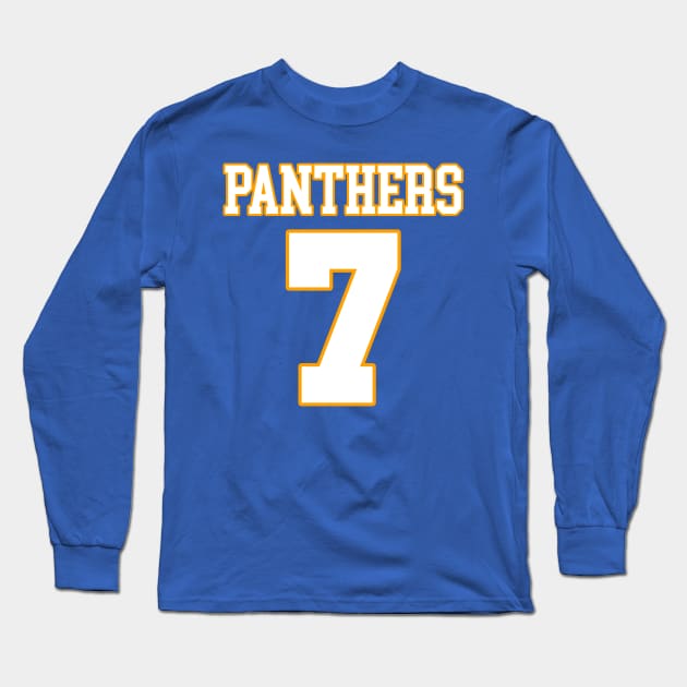 Matt Saracen Jersey (Front & Back Print) Friday Night Lights Fan Art Long Sleeve T-Shirt by darklordpug